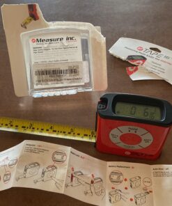 eTape16 ET16.75-db-RP Digital Tape Measure, 16 Feet, Red Generation-1 44 91VxCxKEqiL