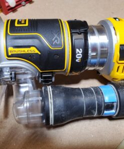 DEWALT Router Dust Collection Adapter for Fixed Base Routers (DNP615) 24 91W9niuQ72L