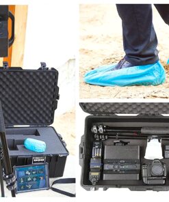 G & F Products - 13033 Premium 100 Pack (50 Pairs ) Disposable Boot & Shoe Covers Slip - Resistant fits up to size 11 US Men and 13 US Women, Blue, Large Slip-resistant Large 100 Pack 26 91WGaFno1ML 3