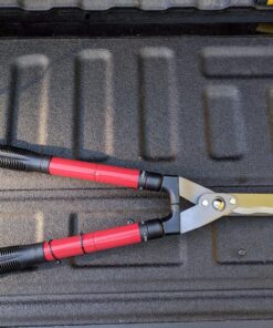 TABOR TOOLS B212A Telescopic Hedge Shears with Wavy Blade and Extendable Steel Handles. Extendable Manual Hedge Clippers for Trimming Borders, Boxwood, and Tall Bushes. B212A Extendable Hedge Shears 40 91WNqMn0heL