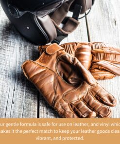 Furniture Clinic Leather Cleaner | Leather Furniture Cleaner | Cleaning Solution to Restore Leather Couches, Chairs, Shoes, Boots, Bags, Car Interiors & Seats | Removes Dirt & Grime 8.5oz/250ml 8.50 Fl Oz (Pack of 1) 20 91WOryiucpL 1