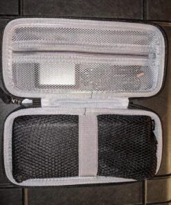 co2CREA Hard Case Replacement for Anker 537 Power Bank PowerCore+ 26800mAh PD Portable Charger 26800mAh External Battery mesh bag with zipper 40 91WQI1AFLL