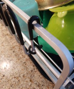 KINGRACK Aluminum Dish Drying Rack,Large Dish Rack and Drain Board Set,Kitchen Dish Rack 37 91WYS7z3ttL