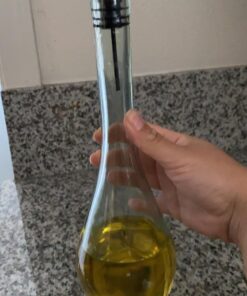 TableCraft H931 Siena 16 Oz. Green Tint Glass Oil Bottle 30 91WhPz1mBcL