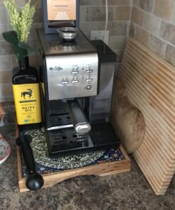 Mr. Coffee Espresso and Cappuccino Machine, Programmable Coffee Maker with Automatic Milk Frother and 19-Bar Pump, Stainless Steel 50 91WhrLr6cTL