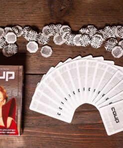 Coup Card Game - Strategy, Bluffing, & Fast Fun for Family Game Night – Easy to Learn 15-Minute Rounds – Popular Games for 2-6 Players Ages 10+, Teens, and Adults – By Indie Boards and Cards 40 91Wl2SCOVfL 3