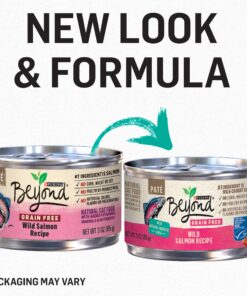 Alternative view of Purina Beyond Grain Free, Natural Pate Wet Cat Food, Grain Free Wild Salmon Recipe - (12) 3 oz. Cans 3.00 Ounce (Pack of 12) Wild Salmon Pate