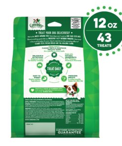 GREENIES Original TEENIE Natural Dental Care Dog Treats, 12 oz. Pack (43 Treats) Unflavored 43 Count (Pack of 1) 23 91WwqoSvKaL