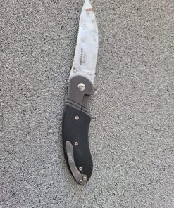 COLUMBIA RIVER KNIFE & TOOL Hootenanny EDC Folding Pocket Knife: Hunting, Outdoor, Everyday Carry, Satin Blade, Friction Grooves, IKBS Ball Bearing Pivot, Stainless Bolster, Nylon Handle, Pocket Clip K300KXP, Purple 49 91WxEdn RL