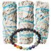 JL Local White Sage Smudge Sticks Bundles Gift Set - California Sage - Smudging & Cleansing Wands (3 Pack) 3 Pack 27 91WzOCB2XSL 1