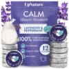 UpNature Shower Steamers Aromatherapy, Calm 12pcs - Lavender Shower Steamer Restore Relaxation, Essential Oil Lavender Shower Bath Bombs Tablets for Stress Relief, Self Care Gifts for Women & Men Calm Relaxation 26 91X4EJq1YeL