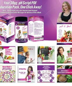 Nurse Hatty® - 200ct. pH Strips w Free App - Made-in-The-USA (Economy Size - Single PAD) - pH Test Strips for Alkaline & Acid Levels for Home & Lab Use + 300+ Pages of Edu Pack - pH Scale of Urine 200 Count (Pack of 1) 21 91X7Y4uivzL