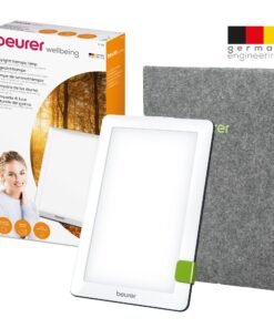 Beurer TL30 Portable Daylight Lamp- UV-Free 10,000 Lux LED Bright White Light Therapy for Home, Travel, & Office lighting TL30 - Daylight 17 91X8Rm2eQML