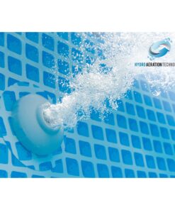 INTEX 26791EH Prism Frame Premium Rectangular Above Ground Swimming Pool Set: 16ft x 8ft x 42in – Includes 1000 GPH Cartridge Filter Pump – Removable Ladder – Pool Cover – Ground Cloth 16ft x 8ft x 42in / Rectangular 29 91XJVSYLfQL 1