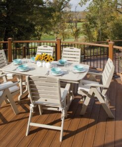 Alternative view of Trex Outdoor Furniture Yacht Club Folding Highback Chair, Sand Castle