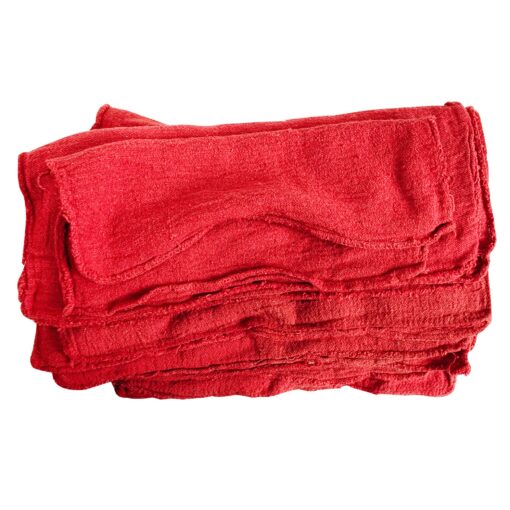 Detailer's Choice 3-542 Mechanics Shop Towels - 25-Pack Red Pack of 25