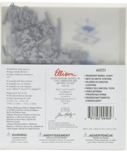 Sizzix, Multi Color, One Size Thinlits Die Set 660225, Friendship Words Script by Tim Holtz, 16 Pack 7 91XLc5WPuOL