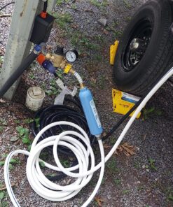 Camco TastePURE Camper/RV Water Filter & Hose Protector | Inline Water Filter Reduces Bad Taste, Odor, Chlorine & Sediment | Ideal for RVs, Campers, Travel Trailers, Boats | Made in the USA (40043) 46 91Xa1Vh8NaL