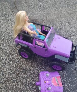 Jada Toys GIRLMAZING Jeep R/C Vehicle (1:16 Scale), Purple 54 91Xhde2yVzL