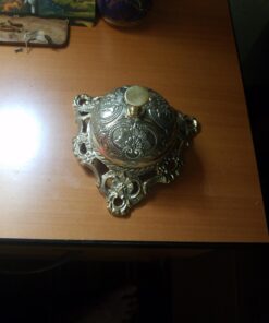 Upper Deck Ornate Solid Brass Hotel Counter Bell 22 91XtEKSHHL