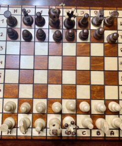 Chess Royal 30 European Wooden Handmade International Set, 11.81 x 1.97-Inch 22 91XxsP mU2L