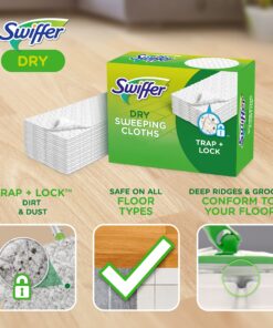 Swiffer Sweeper Wet Mopping Cloth Multi Surface Refills, Febreze Lavender Scent, 36 count 36 Count (Pack of 1) Wet Mop 21 91Y141PW0NL