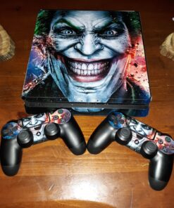 Joker Stickers for PS4 Controller - Playstation 4 Controller Skin Decal for PS4 Accessories Dual Shock Playstation 4 Controller Joker Sticker - PS4 Console Skin Joker Stickers and Decals Vinyl Sticker PS 4 — Joker 45 91Y25XRdz1L