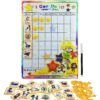 Fun Behavior Reward Chart for Kids – I Can Do It! Chore Chart for Kids with 3D Stars & Tiles – Good-Behavior Chart for Kids at Home or School for Focus, Responsibility, & More by Kenson Kids, 66 Pcs. 27 91Y4GOGw2KL 2