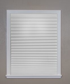 Redi Shade No Tools Original Light Filtering Pleated Paper Shade White, 36 in x 72 in, 6 Pack 36 in x 72 in, 6-pack 33 91YLci5A6oL