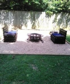 Sunnydaze 40-Inch Round Steel Fire Pit Table with Durable Spark Screen and Poker - Portable Design - Black - Diamond Weave 28 91YMMYmIkbL