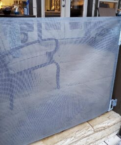 Perma Child Safety Indoor/Outdoor Retractable Baby Gate 33" Tall, Extends to 71" Wide, Gray Gray V1 33" Tall x 71" Wide 52 91YMP2NyBL