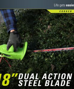 Greenworks 2.7 Amp 18" Corded Electric Hedge Trimmer 18" Corded Hedge Trimmer 19 91YcYkEPBL