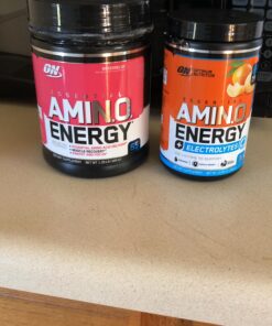 Optimum Nutrition Amino Energy - Pre Workout with Green Tea, BCAA, Amino Acids, Keto Friendly, Green Coffee Extract, Energy Powder - Watermelon, 65 Servings (Packaging May Vary) 65 Servings (Pack of 1) 29 91Ypo5LCkzL
