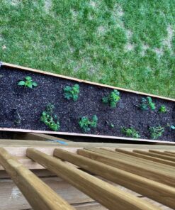 Gardener's Supply Company Raised Garden Bed Elevated Cedar Planter Box | 2' x 8' Standing Garden for Outdoor Plant Vegetables & Flower Gardening Perfect for Patio Deck & Backyard 35 91Yr Arj1RL