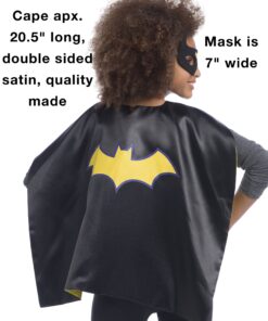 Rubie's Super Hero Cape Set Officially licensed DC Comics Assortment 4 Capes, 2 Masks, and 2 Headbands, One Size (Amazon Exclusive) Girls 17 91Yub7W7V4L