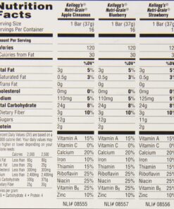 Nutri-Grain Kellogg's Cereal Bars Variety Pack, 48 Count 6 91YyZZtSesL
