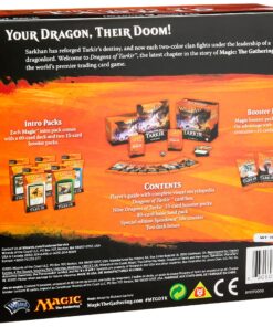 Alternative view of Magic: the Gathering: Dragons of Tarkir Fat Pack (Factory Sealed Includes 9 Booster Packs & More)
