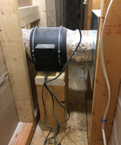 AC Infinity CLOUDLINE S6 PRO, Quiet 6” Inline Duct Fan with 10-Speed Controller, EC-Motor Ventilation Exhaust Fan for Heating Cooling Booster, Grow Tents, Hydroponics 6-Inch PRO, Speed Controller 47 91ZDQcq DhL