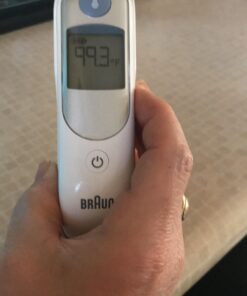 Braun Digital Ear Thermometer for Babies, Kids, Toddlers and Adults, ThermoScan 5 IRT6500, Display is Digital and Accurate, Thermometer for Precise Fever Tracking at Home 36 91ZGggx9jzL