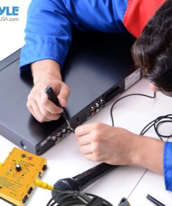 PYLE-PRO 8 Plug Audio Cable Tester - 8 In 1 Pro Audio Cable Tester Music Instrument/Studio Equipment Cable Connector Continuity Checker/Line Finder/Wire Tracker W/6 Way Switch, Led Light PCT10 9 91ZMUVyK6oL