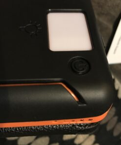 FEELLE Solar Charger Power Bank - 25000mAh Portable Phone Charger 3A Fast Charging External Battery Pack with 4 Solar Panels for Phone Outdoor Camping Orange Yellow 52 91ZNSzupI9L