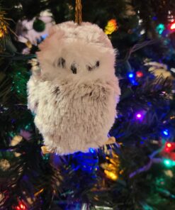 Kurt Adler 1 Set 2 Assorted Brown And White Owl Ornaments,white, grey 39 91ZQ6k5jL9L