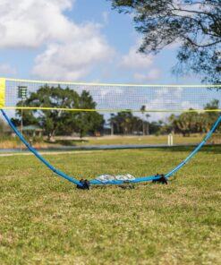 EastPoint Sports Easy Setup Badminton Set - Backyard Outdoor Game for Family Fun - Includes 2 Racket & 2 Shuttlecocks 33 91ZTctVR iL