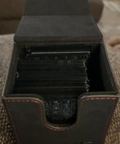 BCW Deck Case LX Premium Leatherette, Black 12 91ZYVaq7t4L