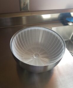 OXO Good Grips Stainless Steel Salad Spinner, 6.34 Qt. 56 91ZZI6wzJ7L