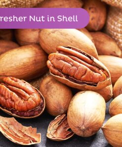 Oh! Nuts Pecans in Shell -2lb | Low-Carb, High-Protein Keto Snacks | Fresh 32oz Resealable Bulk Bag | All-Natural, Premium Nuts in Shell Without Salt or Sugar | Healthy Vegan, Gluten-Free Snacking 10 91Zf5DIPHL