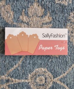 SallyFashion 100pcs Kraft Paper Gift Tags with String, Blank Gift Bags Tags Price Tags(Brown) 100pcs Brown 30 91ZtQIQhNOL