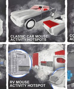 Grandpa Gus's Extra-Strength Mouse Repellent, Cinnamon/Peppermint Oils Repel Mice from Nesting & Freshen Air in Car/RV/Boat/Garage/Shed/Cabin, 1.75 Oz (10 Pouches) 1.75 Ounce (Pack of 10) 21 91ZxFEcTqKL