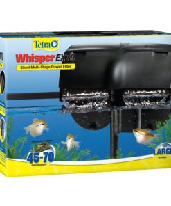 Tetra Whisper EX 70 Filter For 45 To 70 Gallon aquariums, Silent Multi-Stage Filtration 45-70 Gallons