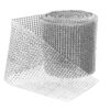 Royal Imports Diamond Sparkling Rhinestone Bling Wrap Ribbon Bulk DIY Roll - Event Decorations, Wedding Cake, Bridal/Baby Shower, Birthday, Arts & Crafts, Party Decorations - 30 Ft - 1 Roll - Silver 1 Roll (24-Rows) 3 91a1rwVWwL 1